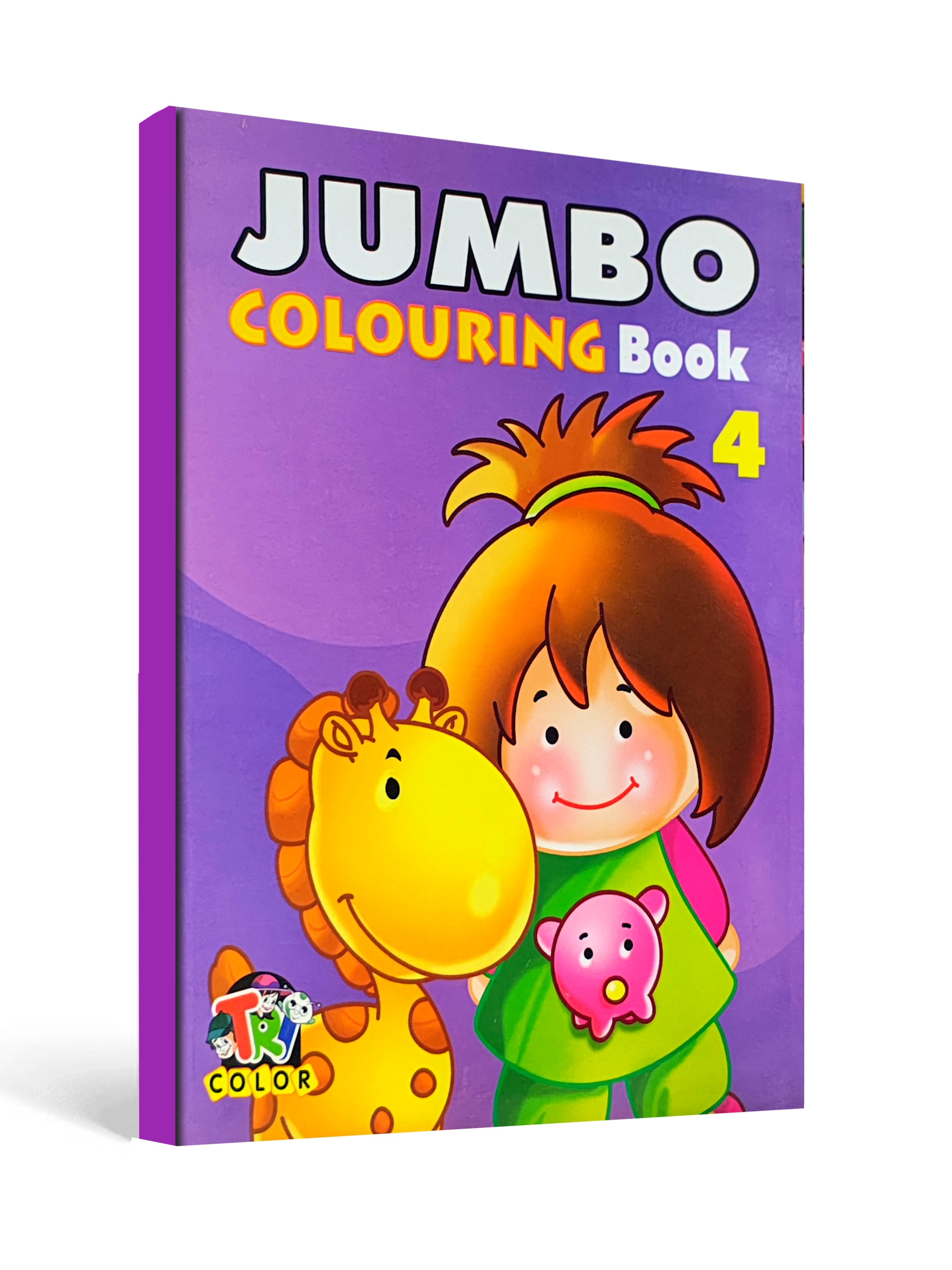 Jumbo Colouring Book 4 – Fun & Creative Colouring for Kids