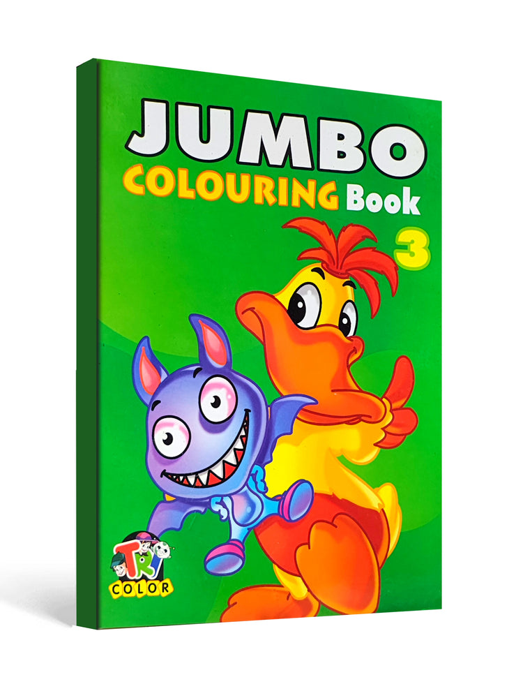 Jumbo Colouring Book 3 – Fun & Creative Activity for Kids
