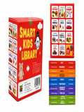 Smart Kids Library – 10 Board Books Gift Box Set | ABC, Numbers, Birds, Fruits, Vegetables, Animals, Vehicles, Shapes & Colours
